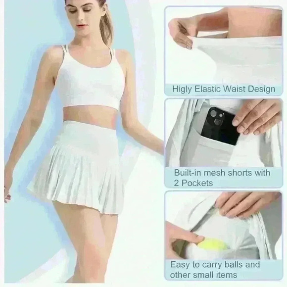 Womens  Tennis Shorts - Picture 3 of 3